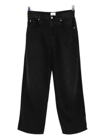 Isabel Marant Faded-effect Jeans In Black