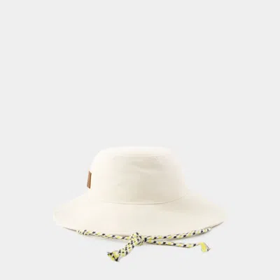 Isabel Marant Fadelya Gd Bucket Hat -  - Cotton - Beige
