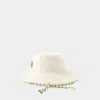 Isabel Marant Fadelya Canvas Bucket Hat In Beige