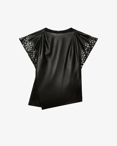 Isabel Marant Fadilea Top In Black