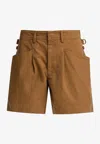 Isabel Marant Fairy Mini Shorts In Gold