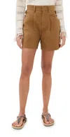 Isabel Marant Shorts Fairy In Caramel