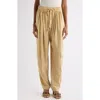 Isabel Marant Falcona Gathered Tapered Pants In Pattern