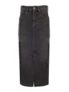 Isabel Marant Britt Midi Skirt In Blue