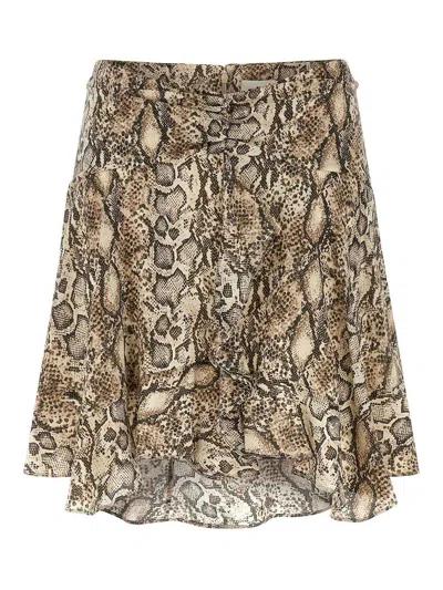 ISABEL MARANT FALDA SEMILARGA - MULTICOLOR
