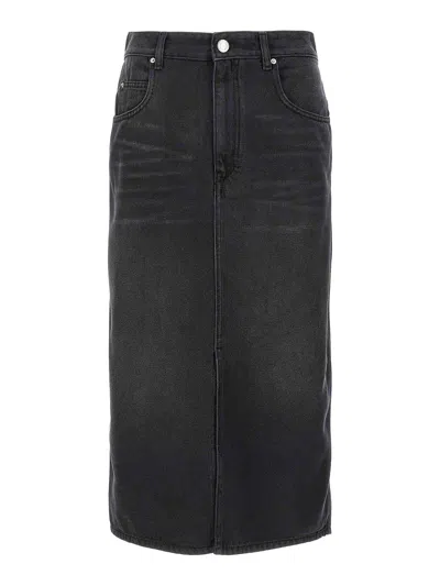 Isabel Marant Tilauria Skirt In Black