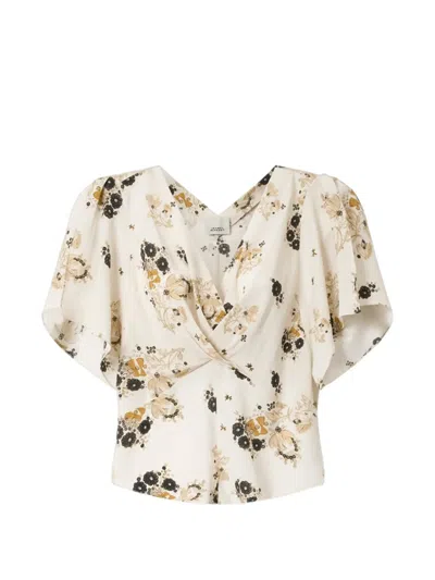 Isabel Marant Faljane Top In Neutral