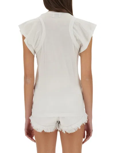 Isabel Marant Faly T Shirt In White