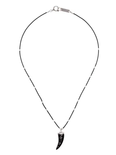 Isabel Marant Fang Necklace In Silver