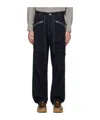 Isabel Marant Navy Farker Trousers In Black
