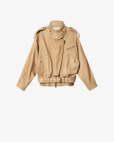 Isabel Marant Farza Jacket In Beige