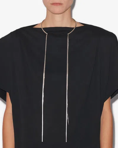 Isabel Marant Fascinating Necklace In Silver