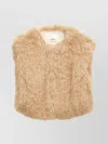Isabel Marant Off-white Florana Faux-fur Vest