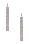 Isabel Marant Favorite Earrings In Transparent & Silver