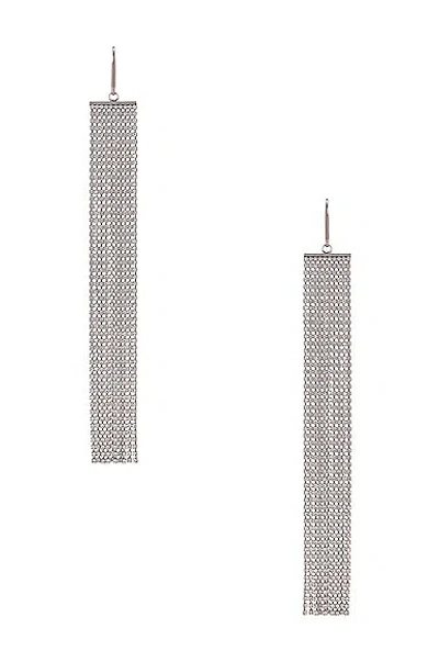 Isabel Marant Favorite Earrings In Transparent & Silver