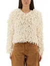 Isabel Marant Women Fedra Wool Blend Jacket In Neutral
