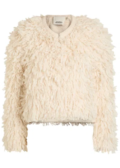 ISABEL MARANT ISABEL MARANT FEDRA SHAGGY-KNIT JACKET