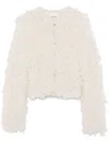 Isabel Marant Fedra Wool Blend Jacket In Neutral