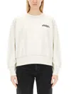 Isabel Marant Ribbed Cuffs Crew Neck Sweatshirt