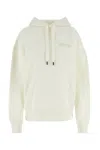 Isabel Marant Scott Logo-embroidered Hoodie In White