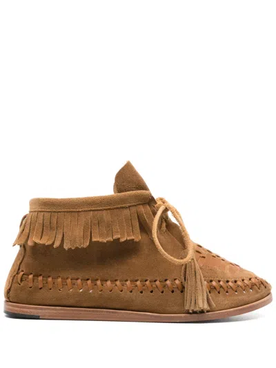 Isabel Marant Felsa Boots In Brown