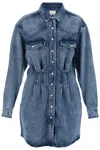 ISABEL MARANT FEMININE DENIM MINI DRESS FOR WOMEN