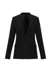 Isabel Marant Feray Tailored Jacket Notch Lapel Design In Brown