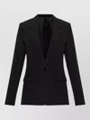 Isabel Marant Feray Tailored Jacket Notch Lapel Design In Black