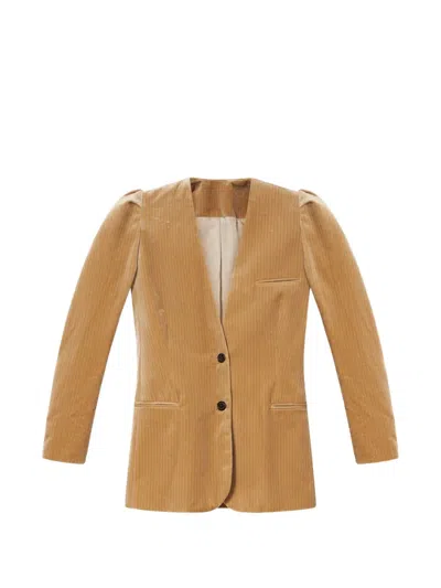 Isabel Marant Fereole Jacket In Brown