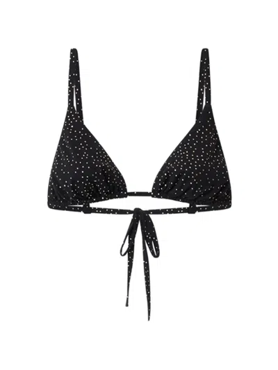 Isabel Marant Feride Bikini Top In Black