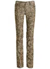 Isabel Marant Ferni Leopard-print Corduory Trousers In Multi Animal