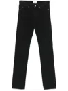 Isabel Marant Belt-loop Jeans In 02fk Faded Black