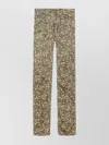 Isabel Marant Ferni Straight Cut Stretch Pants