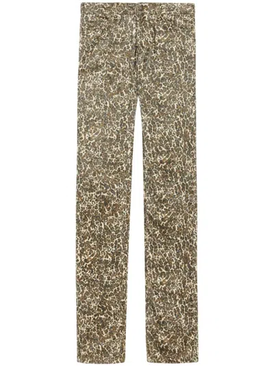 ISABEL MARANT FERNI STRAIGHT TROUSERS
