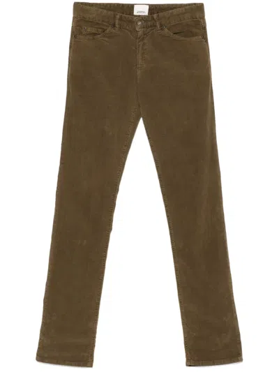 Isabel Marant Ferni Trousers In Green