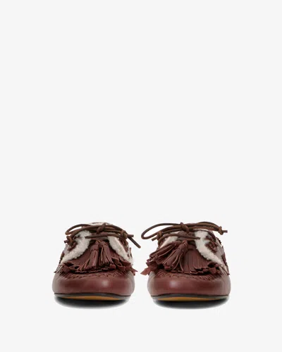Isabel Marant Fersi Loafers In Brown
