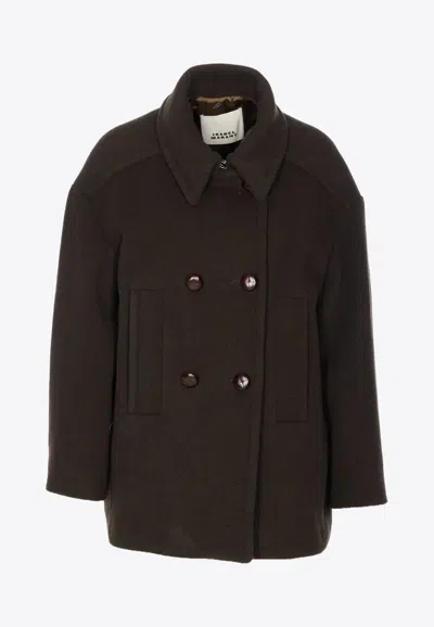 ISABEL MARANT FIBY DOUBLE-BREASTED COAT