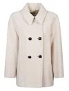 Isabel Marant Fiby Wool Coat In Neutral