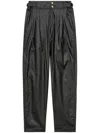 Isabel Marant Fidji Straight Trousers In Black