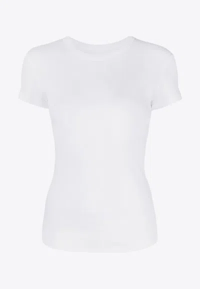 ISABEL MARANT FINE RIBBED T-SHIRT