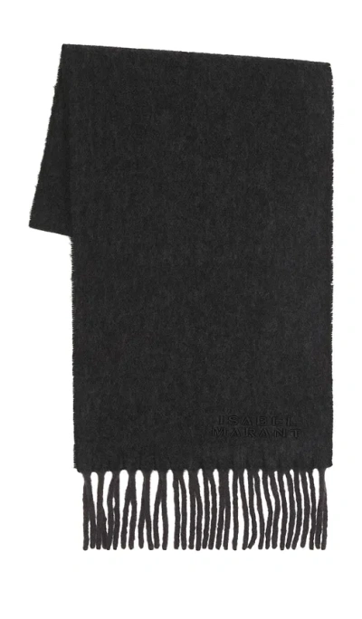 Isabel Marant Finry Scarf In Gray