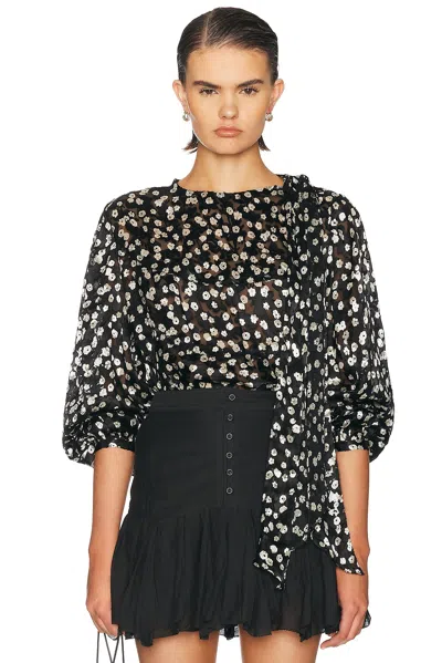 Isabel Marant Firma Blouse In Multi