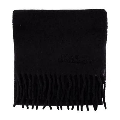 Isabel Marant Firny Gz Scarf In Black