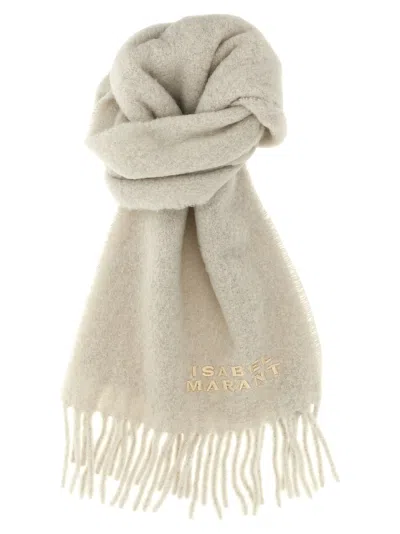 Isabel Marant Firny Scarf In Ecru