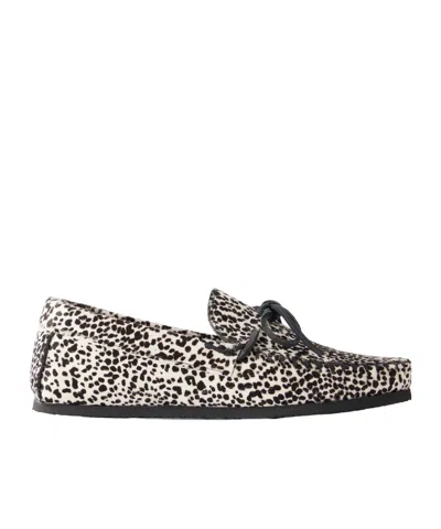 Isabel Marant Fitza Leopard-print Calf Hair Loafers In Neutral