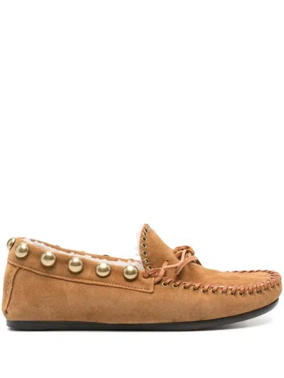 Isabel Marant Fitza Loafers In Brown