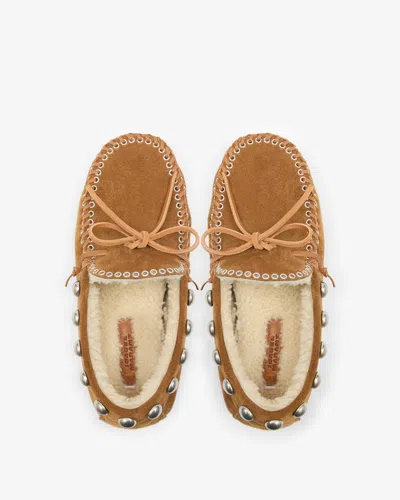 Isabel Marant Fitza Loafers In Brown