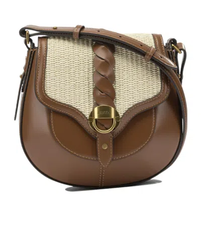 Isabel Marant Flap Shoulder Bag In Brown