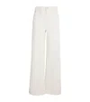 Isabel Marant Women White Denim Lemony Flared Leg Jeans In White