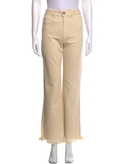 Pre-owned Isabel Marant Flared Pants In Neutrals